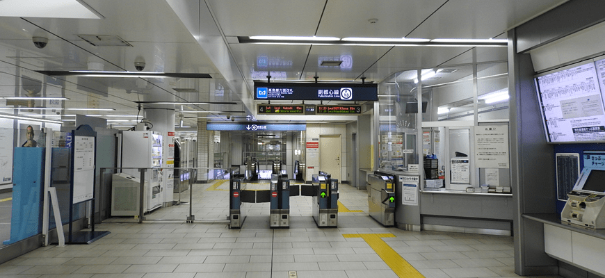 副都心線「新宿三丁目駅」高島屋方面改札